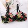 Explosive French Simple British Ice Silk Bra One Piece Thick Cup Girls Gathering No Steel Rings Women's Underwear