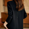 Khaki Black Green Women Solid Formal Blazer Coat Female Long Sleeve Single Button Straight Jacket For Office Ladies Work Wear