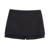 HH Women Pink 2 Piece Set Sexy V-Neck Sleeveless Backless Suspender Zipper Top+High Waist Back Pocket Mini Skirts Shorts Y2K