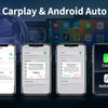 Imagebon 10.26" 4K ADAS Wireless CarPlay & Android Auto Dash Cam Night Vision 24h Park Monitoring Loop Recording GPS FM Car DVR