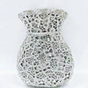Newest Flower Vase Rhinestone Evening Bags Women Crystal Handbags Metal Chain Elegant Party Bags Luxury Designer Clutch Purse