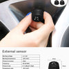 E-ACE Solar Power TPMS Car Tire Pressure Alarm Monitor System Auto Security Alarm Systems Tyre Pressure Temperature Warning