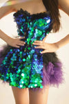 Heavy Industry Diamond Skincare DressEvent Party Performance Nightclub StageD] Singer Model G0G0 sexyPerformance Dress