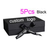 5Pcs Gift Box With Lid Personalized Bridesmaid Groomsmen Proposal Box With Ribbon Present Packaging Box Wedding Boxes