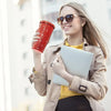 1 Pc Rhinestone Coffee Cup Gift Cup Rhinestone Rhinestone Thermos Cup Double Stainless Steel Straw Cup Coffee Mug  Water Bottles