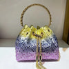 Wedding Party Clutch Purse Glitter Shiny Diamond Banquet Bag Women's Handbag Luxury Fashion Evening Bag Shoulder Chain Bag