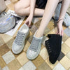 Brand Women's Sneakers Luxury Rhinestones Women Causal Shoes Designer Platform Sport Shoes Fashion Comfort Women Shoes Plus Size