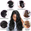 12A Brazilian Body Wave Bundles 100% Unprocessed Virgin Hair Body Wave 3 Bundles Human Hair Weave Bundles Deals Natural Black