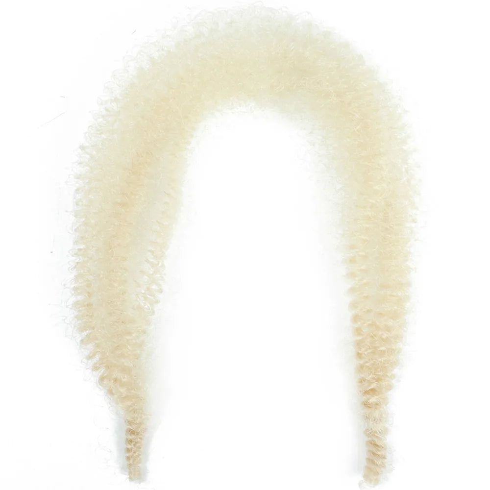 24 inch Kinky Afro Springy Braiding Crochet Hair 18” Marley Kinky Crochet Braids Hair Soft Afro Kinky Twist Crochet Braid Hair
