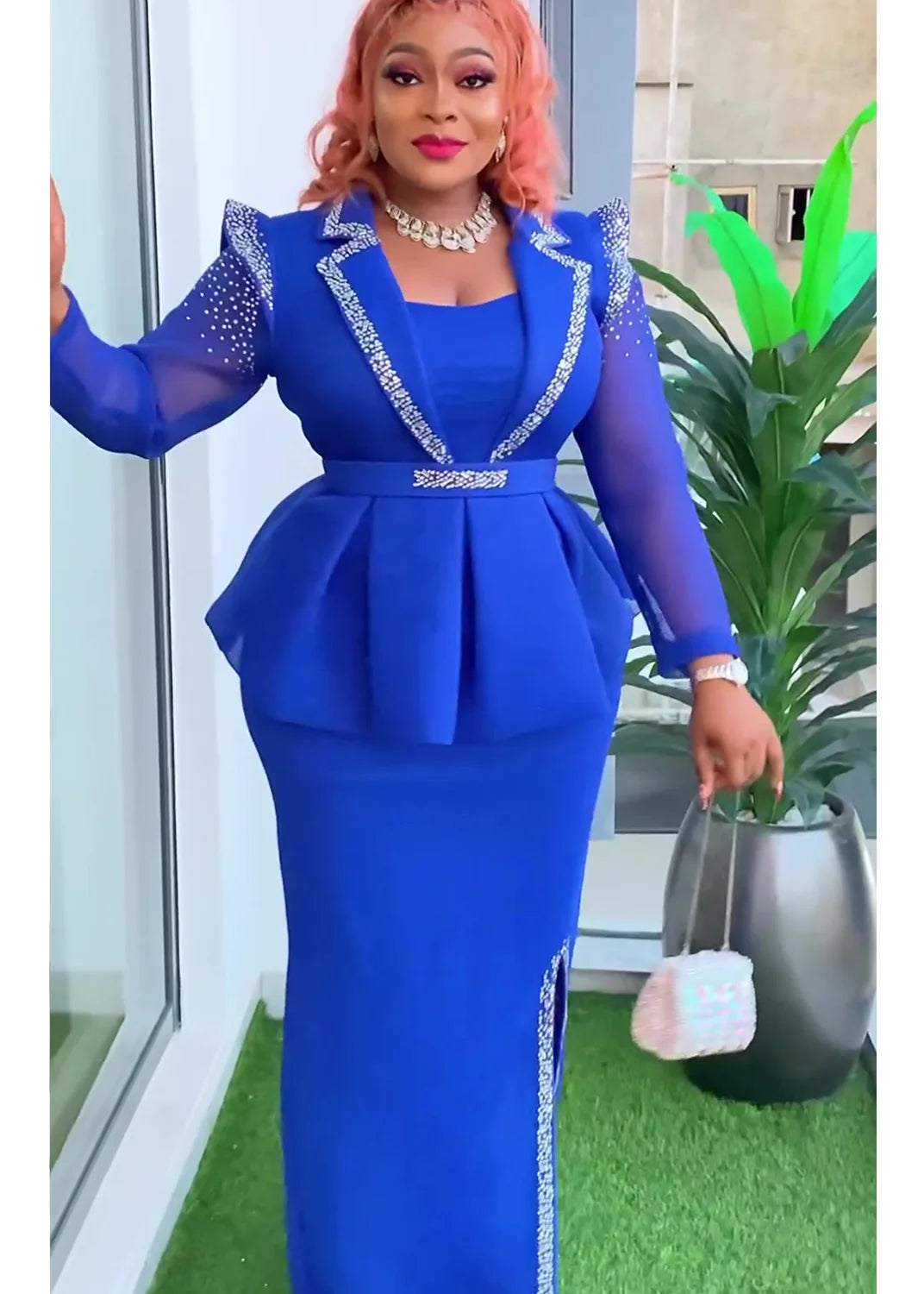 Elegant African Dresses for Women 2025 New Africa Clothing Plus Size Turkey Wedding Party Long Dress Dashiki Ankara Outfits Robe