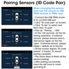 JMCQ USB Android TPMS Tire Pressure Monitoring System Display Alarm System Internal External 5 Sensors For Car Navigation Radio