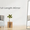 JHK 64"x21" Full Body Wall Mirror Standing Hanging or Leaning Wall-Mounted Mirrors with Stand Aluminum Alloy Frame Living Room