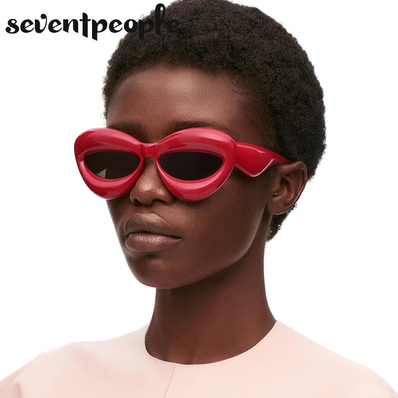 Cat Eye Sunglasses Women Sexy Lip-Shaped Sun Glasses for Female New In Fashion Punk Sunglass Men Gafas De Sol Trending Products