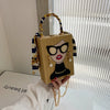 Evening Bags for Women 2024 New Fashionable Leather Shoulder Bag Woman Hard High Quality Hip Hop Party Luxury Designer Handbag