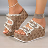 Women Slippers 2025 New Trend Shoes Summer Fashion Sandals Platform Woman Slippers Banquet Party Beach Sandals Slides Women