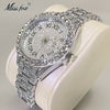 MISSFOX Pink Women Watches Luxury Small Face Elegant Quartz Watch For Ladies Icy Look Party Jewelry Mini Babe So Cute Arm Clock