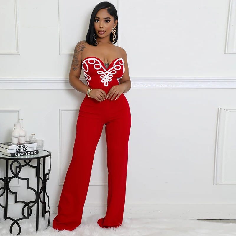CUTENOVA Women'S Spring Summer Camisole V-Neck Offset Printed Zipper Sleeveless Slim Jumpsuit Fashion  Casual Sexy Jumpsuits