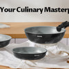Induction Cookware with Healthy Ceramic Coating, Nonstick Pots and Pans Set 13pcs with Detachable Handles