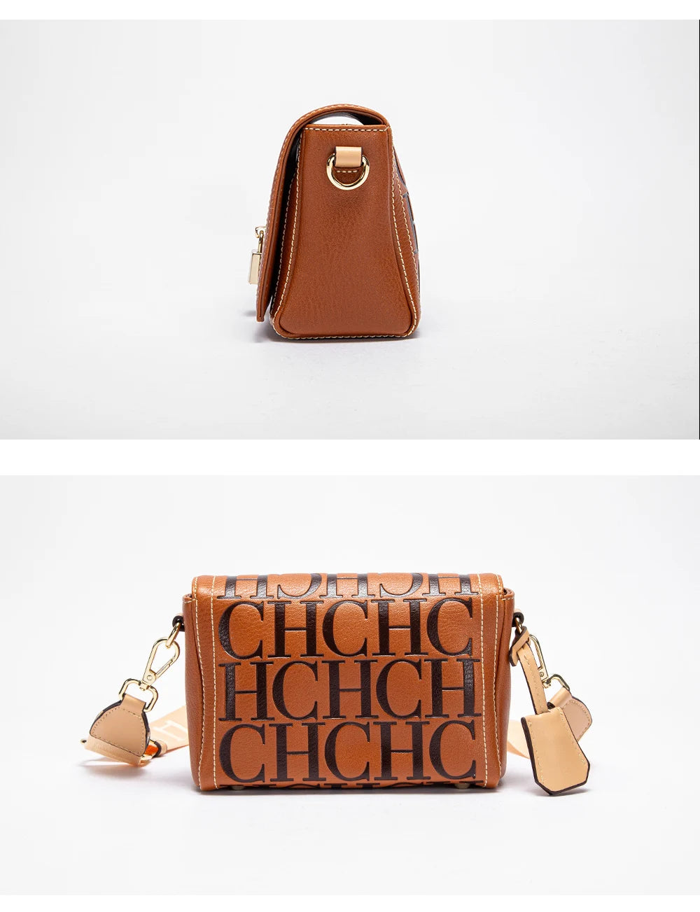 Fashionable Classic Light Luxury Design Exquisite Craftsmanship Women's New Shoulder Bag Letter PU Material Crossbody Bag