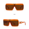 Modern Luxurious Sunglasses for Men Women Square Gradient Designer Unisex Brand Glasses Glamour Fashion Shades UV400