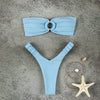 Micro Bikini Push Up Women Swimsuits 2024 Sexy Female Swimwear Brazilian Bikini Set Thong Biquini Swim Suits Solid Beachwear