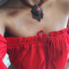 Crop tops women 2024 summer lantern sleeve sexy strapless beach tops red black white ruched crop top
