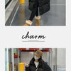 EVNISI Women Zipper Up Pockets Down Coat oversize Loose Coat Turtleneck Thicken Long Coat Women Casual Parkas 2024 Autumn Winter