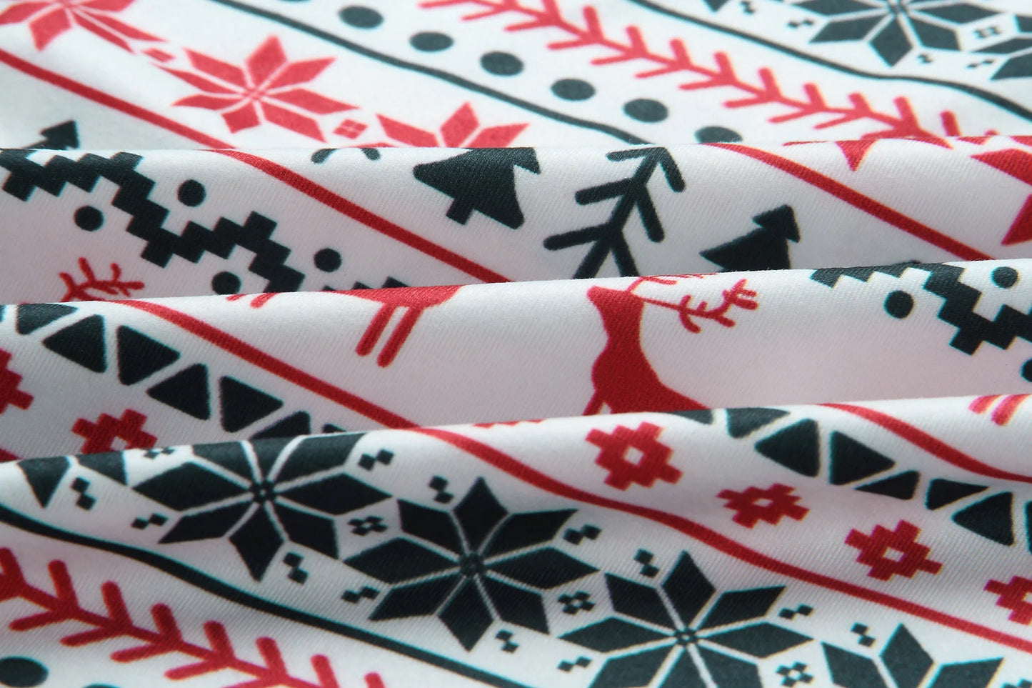 Christmas Family Matching Pajamas Set 2025 Mom Dad Kids Elk Print 2Pcs Clothes Baby Romper Family Look Soft Sleepwear Xmas Gift