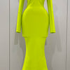 Sexy Off Shoulder Luxury Diamonds Long Bodycon Bandage Dress 2025Women Celebrity Elegant Prom Gown Birthday Club Cocktail Dress