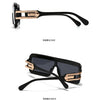 Modern Luxurious Sunglasses for Men Women Square Gradient Designer Unisex Brand Glasses Glamour Fashion Shades UV400