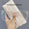 Retro Fashion Anti-blue Light Glasses Men Women Transparent Computer Glasses Frame Eyeglass Frame Flat Glasses Square Eyeglasse