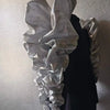 Sparkly Sequins Rhinestones Big Sleeves Black Jacket Sexy Singer Dancer Nightclub Jazz Dance Costume Performance Show Stage Wear