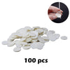 103pcs Waxed Cotton Candle Wicks Set with Stand Original Smokeless Candle Wicks Soy Oil Wax Core Woven Making Candles Supplies