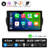 Android 14 For Fiat Fiorino Qubo Citroen Nemo Peugeot Bipper 2008 - 2017 Carplay Auto QLED Screen 4G Car Radio Multimedia Player