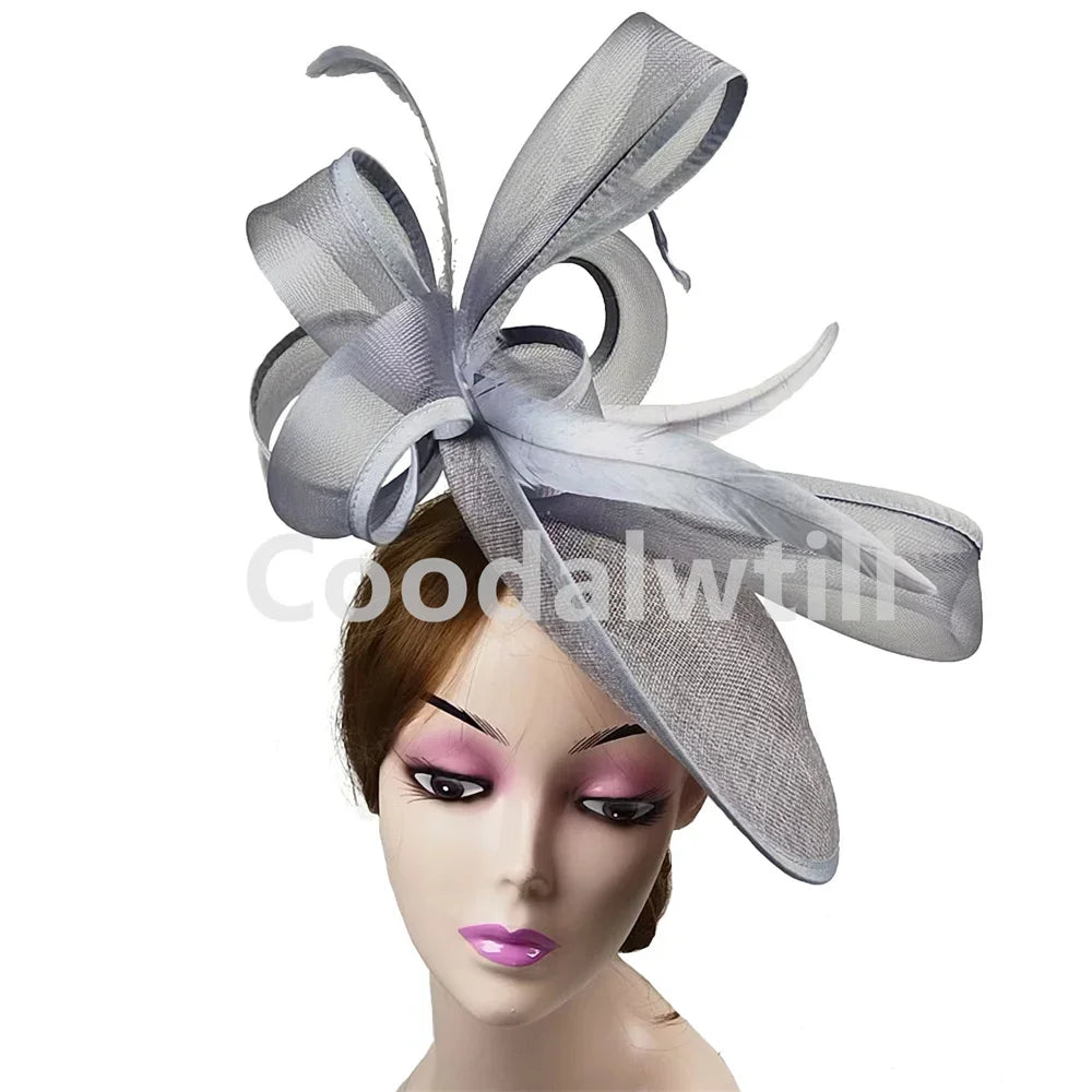 Mesh Fascinator Headpiece Women Formal Event Derby Headpiece Ladies Eleagnt Mariage Millinery Cap Fashion Wedding Fascinator Hat