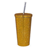 1 Pc Rhinestone Coffee Cup Gift Cup Rhinestone Rhinestone Thermos Cup Double Stainless Steel Straw Cup Coffee Mug  Water Bottles