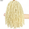 14 12 inch Butterfly Faux Locs Crochet Hair Braids Pre looped Distressed Goddess Butterfly Soft Locs Crochets Braids Cheveux Lok