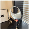 Luxury Designer Evening Clutch Clear Acrylic Women Handbags Fashion Shoulder Bag Half Moon Wedding Purses Party Tote Ladies 2025