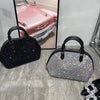 Luxury Crystal Shiny Rhinestone Diamond Bucket Bag Female Bling Evening Bag Lady Purse Women's Handbag Shoulder Messenger Bag