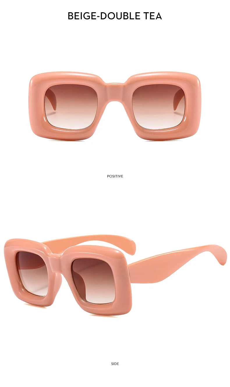 New Children's Fashion Square Sunglasses Cute Baby Protective Sun Glasses Boys And Girls UV Protection Eyewear UV400 Goggles