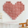 Heart Shaped Background Wall Foil Balloon Love Letter Balloons for Wedding Party Happy Valentines Day Home Decoration Supplies