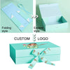 5Pcs Gift Box With Lid Personalized Bridesmaid Groomsmen Proposal Box With Ribbon Present Packaging Box Wedding Boxes