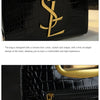 High-grade light luxury handbag 2024 new autumn and winter fashion Tote bag women's crocodile print single shoulder crossbodybag