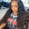 40 50 Inch Water Wave Curly Lace Front Wigs 13x4 13x6 HD Deep Wave Lace Frontal Wig 7x5 Glueless Human Hair Wigs For Women 300%