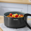 Induction Cookware with Healthy Ceramic Coating, Nonstick Pots and Pans Set 13pcs with Detachable Handles