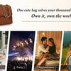 Mobile Phone Shoulder Bag Women's Quilted Handbag Crossbody Bags Vegan Leather Shoulder Bag with Card Slot Adjustable Removable