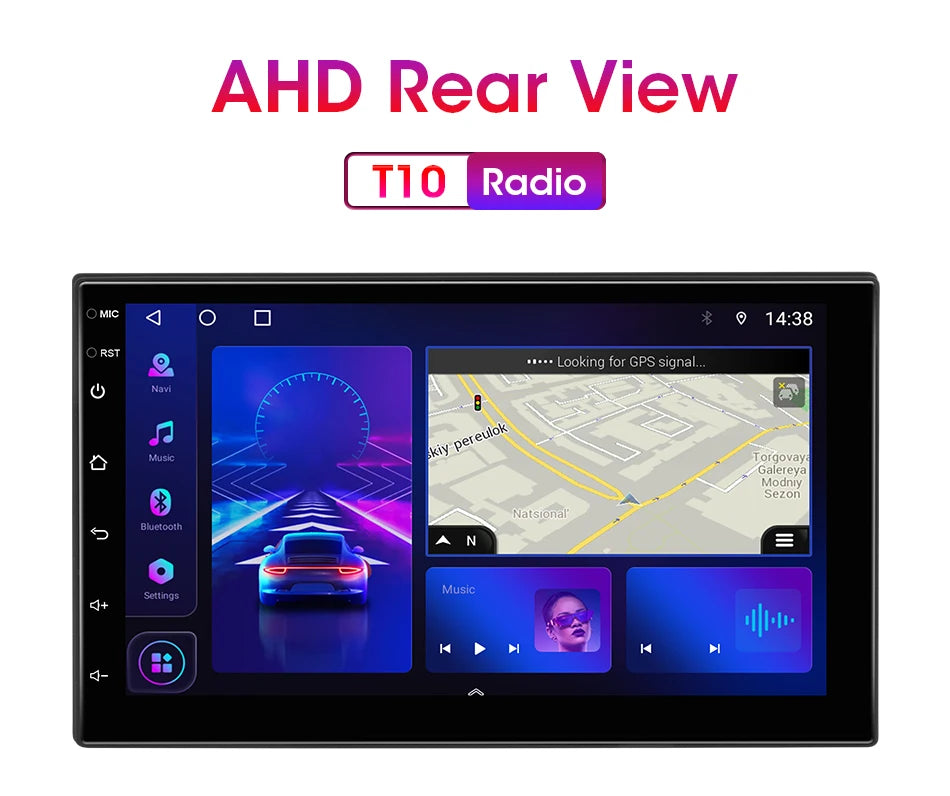 Universal 7 9 10″ 2 din Android 12 Car Radio Multimedia Video Player For Nissan Kia Honda Toyota Volkswagen 4G DSP Carplay Auto