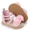 Summer Cool Baby Girl Sandals Fashion Newborn Sandal Idyllic Flower Soft Anti-slip Toddler Rubber Sole Comfortable Shoes
