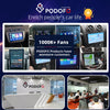 Podofo 8inch Android Monitor 4+64G Carplay Android auto Car Video Player Bluetooth FM AUX Apple Airplay Dashboard Monitor