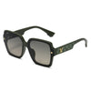 New fashion square frame sunglasses for women luxury sunglasses UV protection large frame all-match glasses(DS-8052-1)